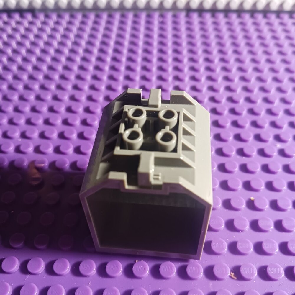 LEGO PART 30639 Container - 1 piece - Used - Great condition - Bluish Grey